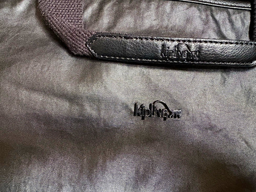 Kipling black soft nylon - black,