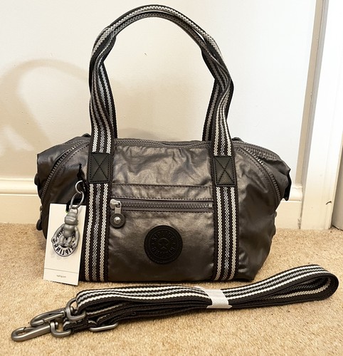Kipling carbon metallic - carbon,