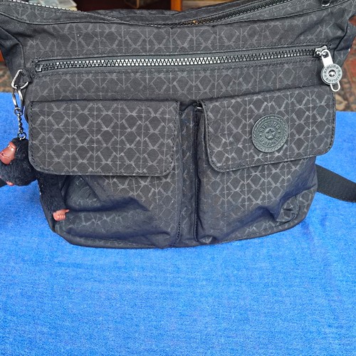 Kipling black geometric - black,