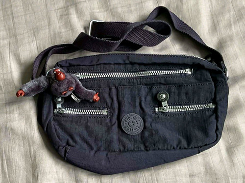 Kipling black synthetic - black,