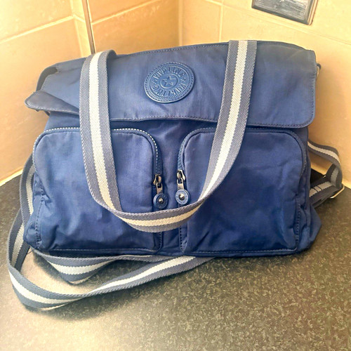 Kipling blue nylon crossbody - kipling,