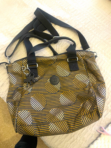 Kipling geometric brown - brown, &