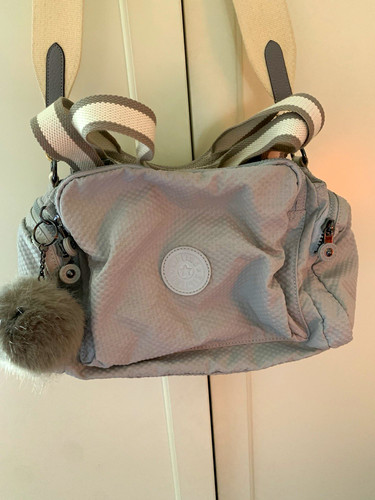 Kipling grey small crossbody - kipling,