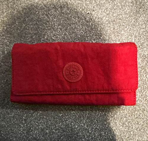 Kipling red nylon - nylon, wallet