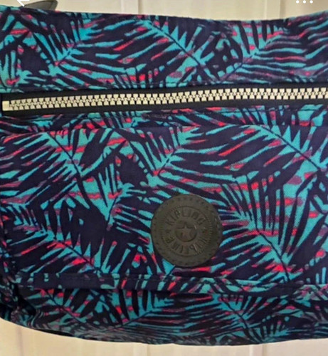 Kipling matt floral blue navy - kipling,