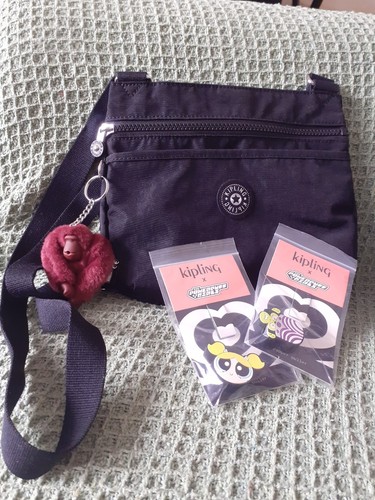 New kipling black bag small - new,