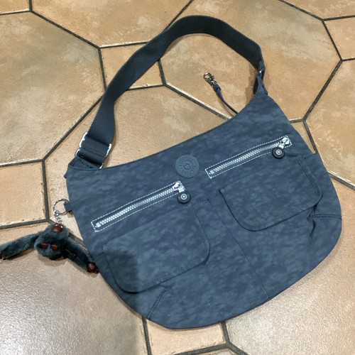 Kipling grey handbag shoulder - grey,