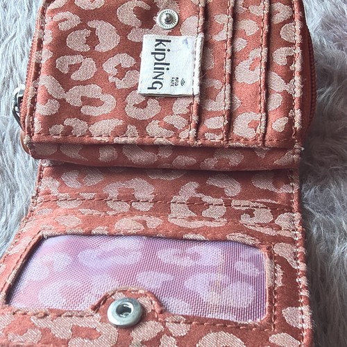 Kipling pink leopard print - kipling,
