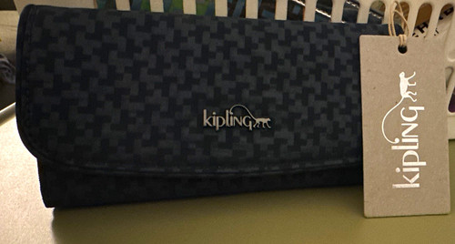 Kipling blue geometric - blue,