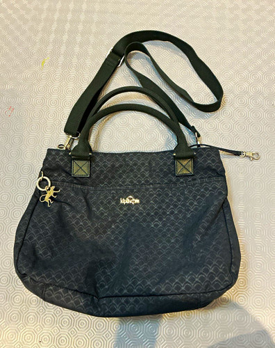 Kipling navy bag with monkey