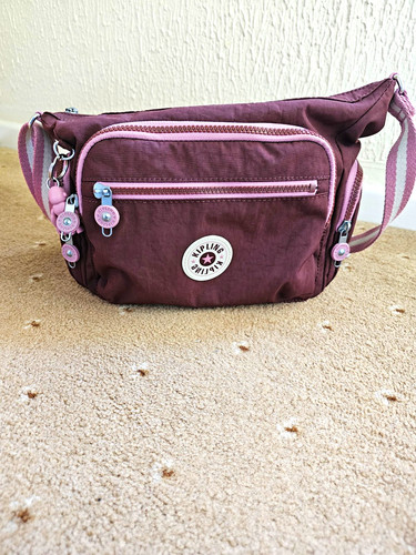 Kipling purple nylon - purple,