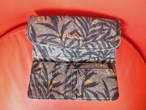 Kipling organiser purse black - kipling,