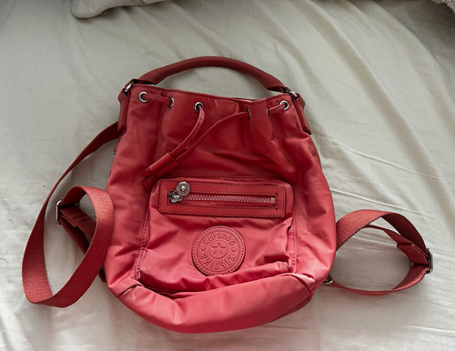 Kipling pink drawstring - kipling,