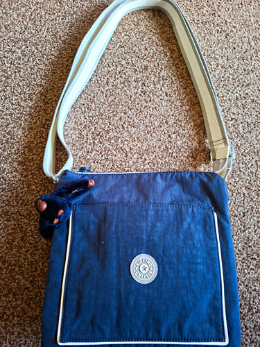 Kipling navy nylon crossbody - kipling,
