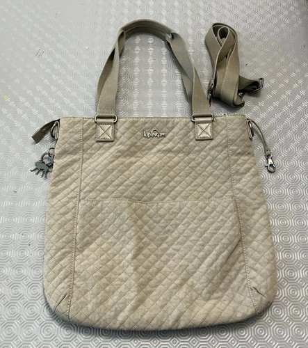 Kipling grey quilted bag - bag, with