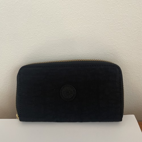 New kipling black large wallet - kipling,