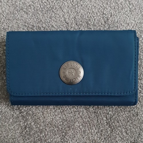 Kipling teal blue purse - teal,