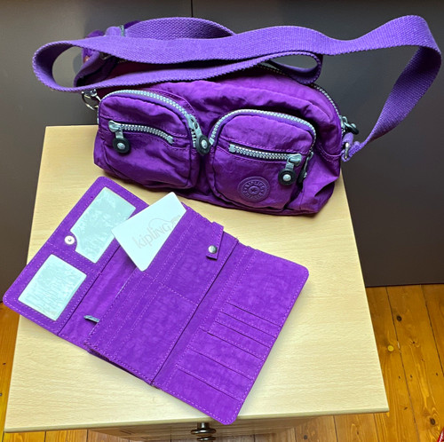 Kipling purple nylon - purple,