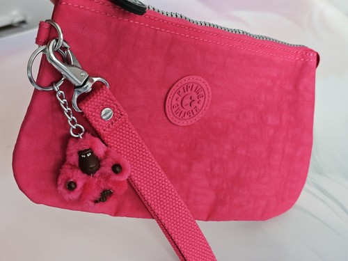Kipling pink purse - purse, with