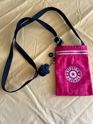 Kipling small pink nylon - pink,