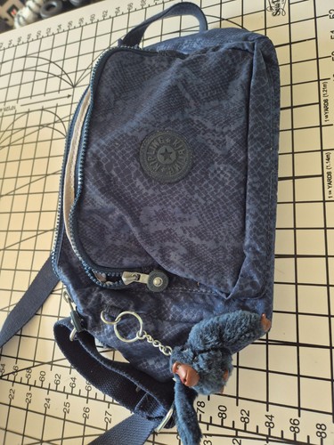 Kipling bag unusual navy