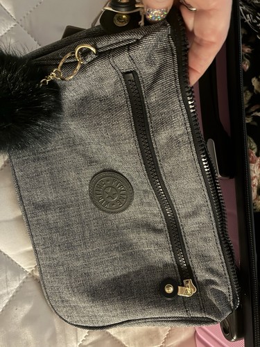 Kipling bag blue denim style - blue,