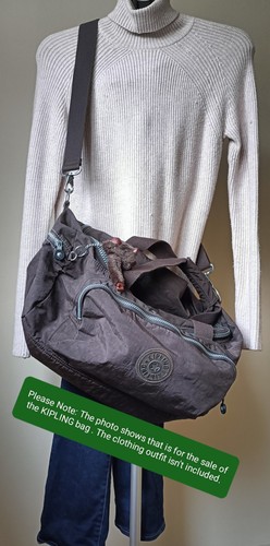 Kipling dark chocolate brown - dark,