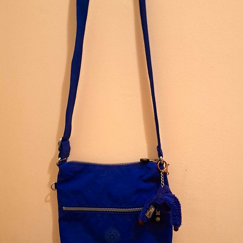 Kipling blue nylon - nylon, crossbody