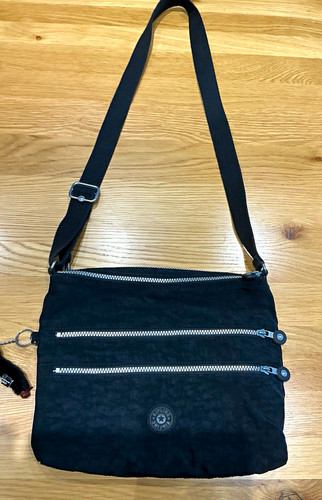 Kipling black nylon - kipling, medium