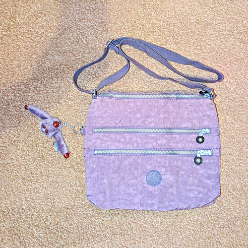 Kipling purple small crossbody - kipling,