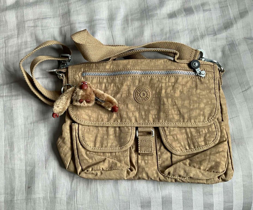 Kipling beige crossbody bag - crossbody,