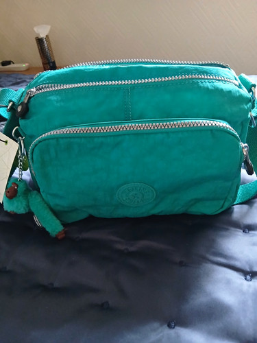 Kipling reth green nylon - green,