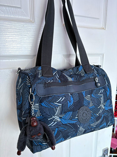 Kipling blue leaf print - kipling,