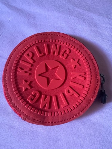 Kipling red round coin - kipling, 4”